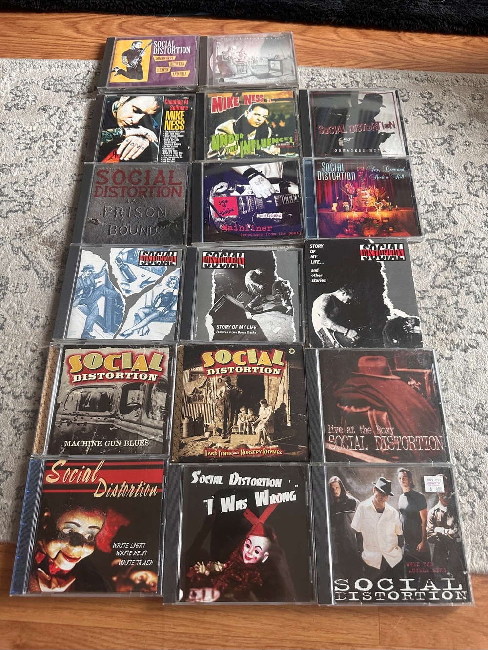 Social distortion and
Mike Ness CD Bundle